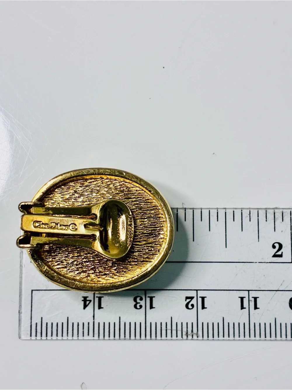 Dior clip earrings